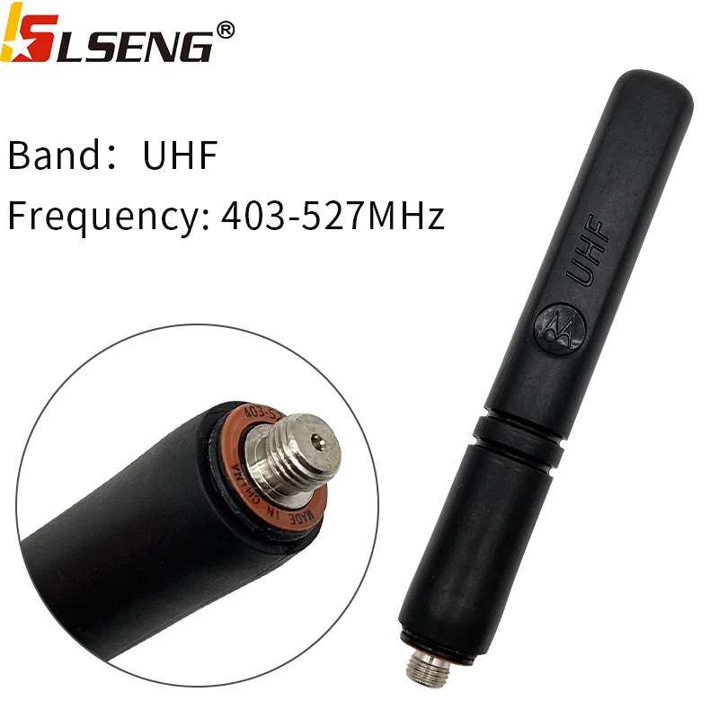 LSENG Whip Antenna UHF 403-527MHz for Motorola DP2000 DP4000 DP2400 DP4800 DP4400 XiRP6000 XiRP8000 Walkie Talkie Accessories