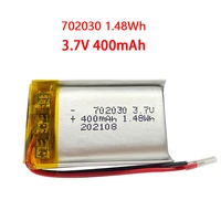 real capacity 3 7v 702030 400mah lithium polymer rechargeable battery for remote control drone beauty instrument mp3 gps psp dvr