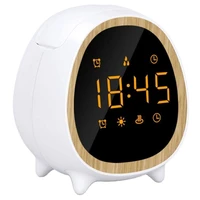 smart scent aromatherapy ultrasonic alarm clock wifi aroma essential oil diffuser