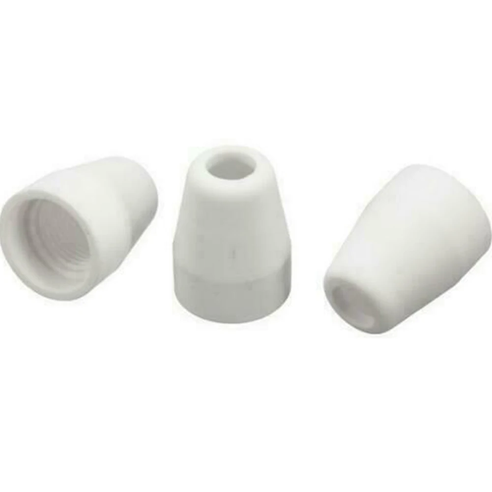 

10pcs Shield Cup For PT-31 CT312 CUT40/50 CUT-40D LGK-40 Air Plasma Cutter Cutting Torch Consumables Cups Welding Tool Parts