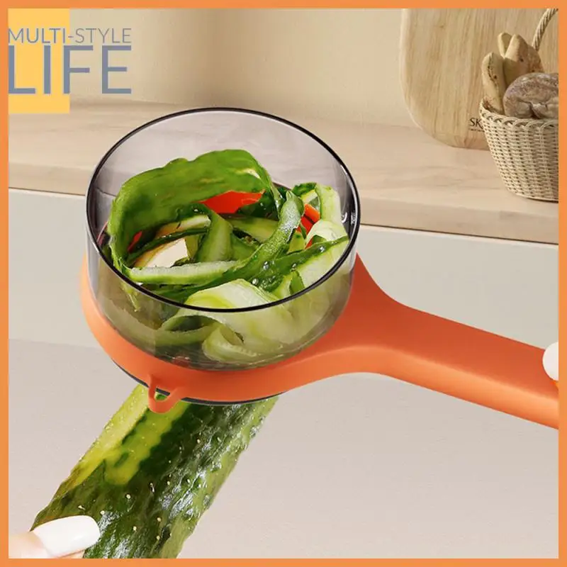 

Pp Hung Design Multi-function Scraper Peeling Fast Storage Fruit Peeling Knife Thin No Residue Cutting Fruits Vegetables 1pcs