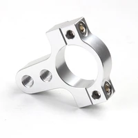 universal 2627mm motorcycle handlebar riser clamps diameter shock absorption titanium size fixed clip code bracket