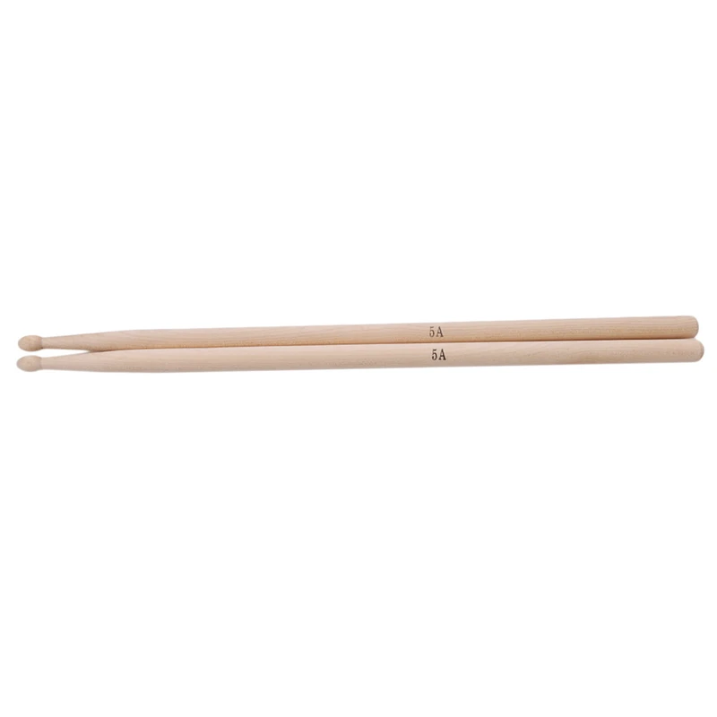 

Drums Sticks Adult Smooth Anti Slip Portable Drumsticks Maple Wood 5A for Electronic Jazz Drum Kit Drummer Pro