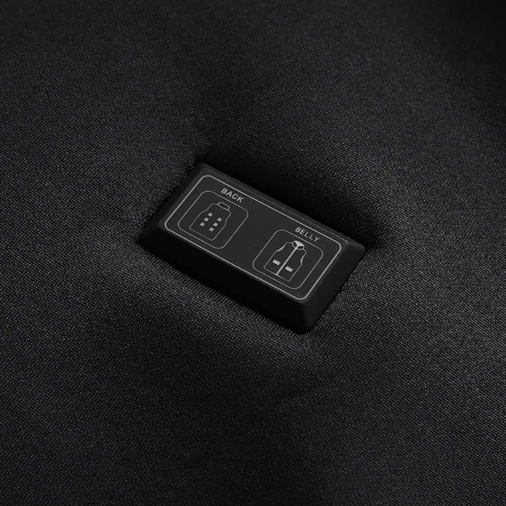 

Electric Heated Vest Thermal Waterproof Heated USB Charging Warmer Pad Hiking Warm Outdoor Cloth Fever In 9 Areas