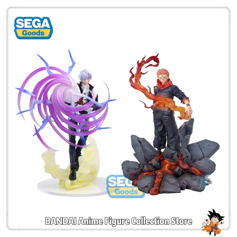 Фото В наличии оригинальные SEGA Luminasta Jujutsu Kaisen Gojo Satoru Ryomen Sukuna аниме фигурки игрушки коллекция подарки модели украшения №1