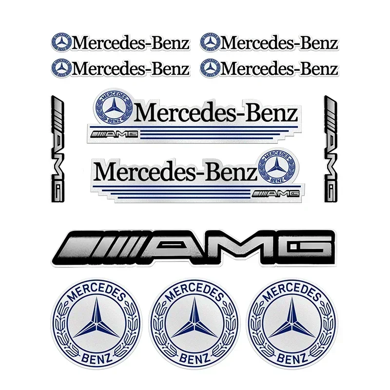 2025 автомобиль для Mercedes Benz AMG 1 комплект автомобильный значок наклейка украшение