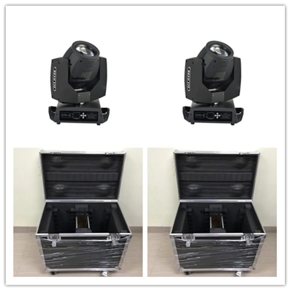 

4 pieces with flightcase beam 7r 230w gobos stage beam sharpie moving lights moving head 7r