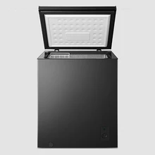 탈착식 바스켓이 있는 가정용 냉동고, 독립형, 문 열림, 소형 냉동고, 450W 냉장고, 142L, 6.8 Amp ~-4 Amp