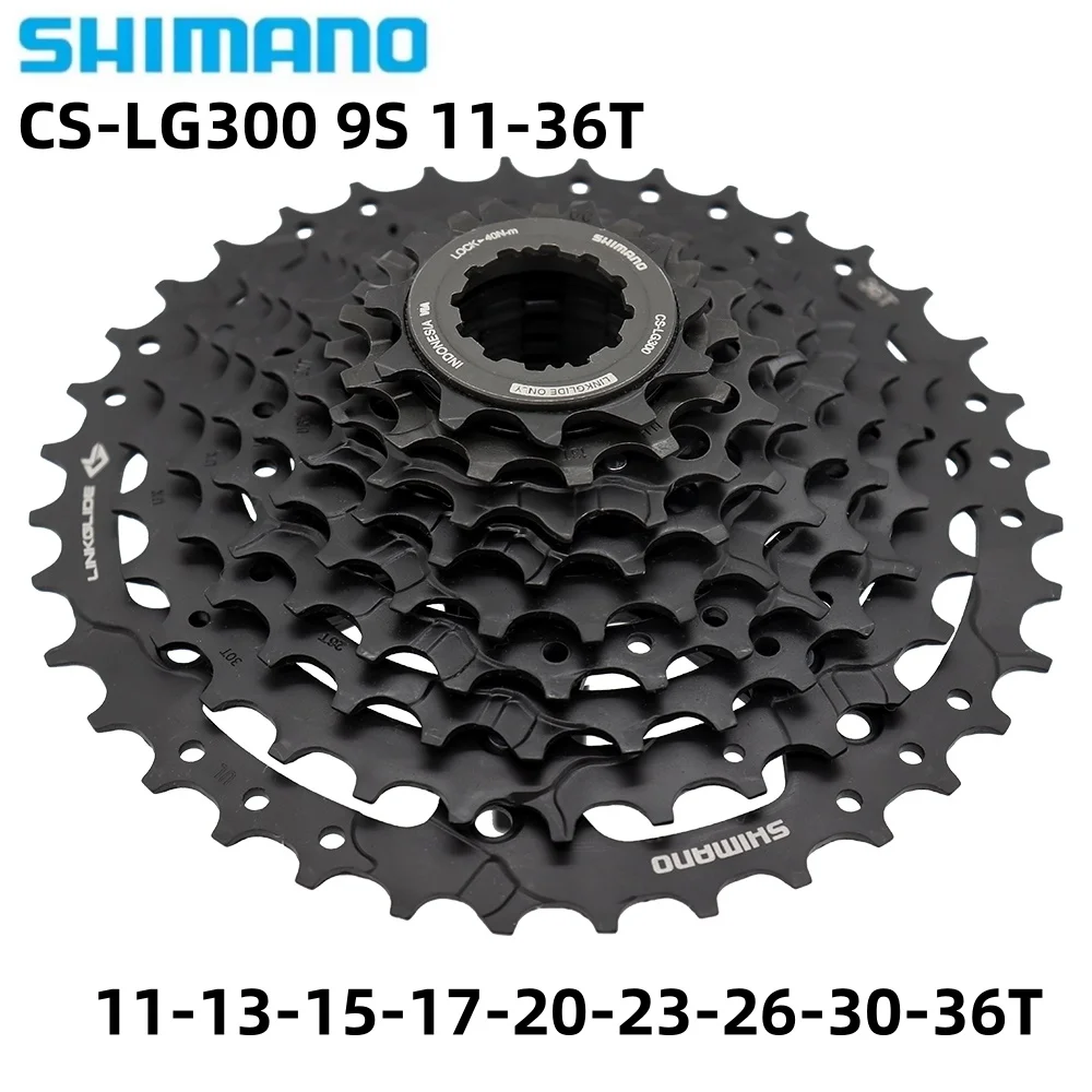 Shimano CS LG300 9 10-скоростная кассетная звездочка MTB CS-LG300 Кассета 9S 10S 9V 10V 11-36T 41T 48T
