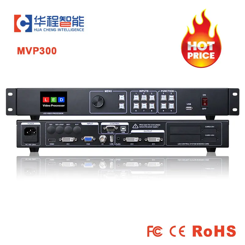 

Видео-коммутатор mvp300 с 1 шт msd300 для полноцветных внутренних p3 фиксированных светодиодных дисплеев для рекламы