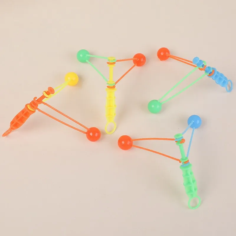 10 sztuk tradycyjny nostalgiczny młotek na biegunach wypoczynek małe zabawki dla dzieci piłka ręczna podwójny zderzak plastikowy festiwal