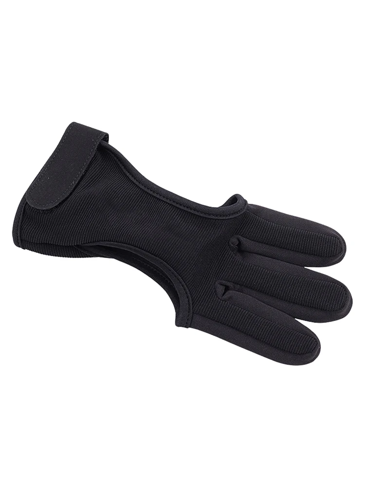 

Archery Three-finger Gloves Non-skid Archery Gloves For Hunting Shooting With Three Fingers Archery Gloves For Children And