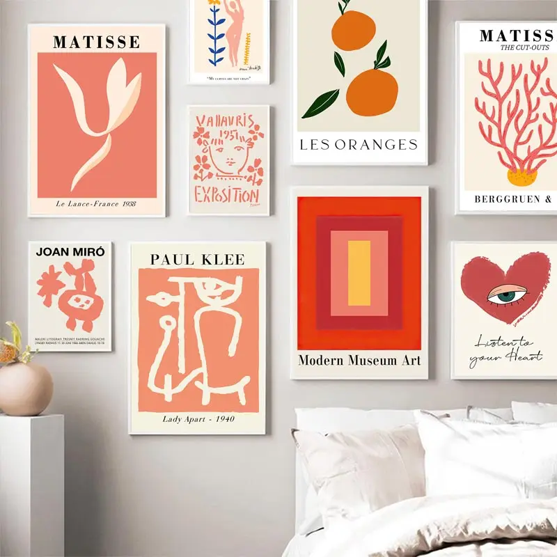 Абстрактная картина Пикассо матиссе Yayoi Kusama настенная Картина на холсте