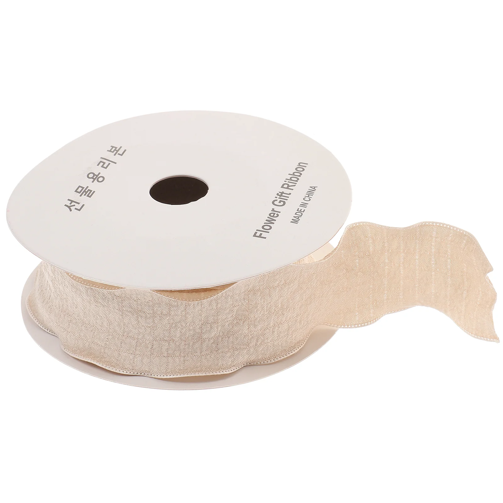 

Ribbon Wrapping Gift Trim Ruffle Holiday Double Easter Flower Decorative Fabric Grosgrain Spring Wired Ruffled Pleated Ribbons