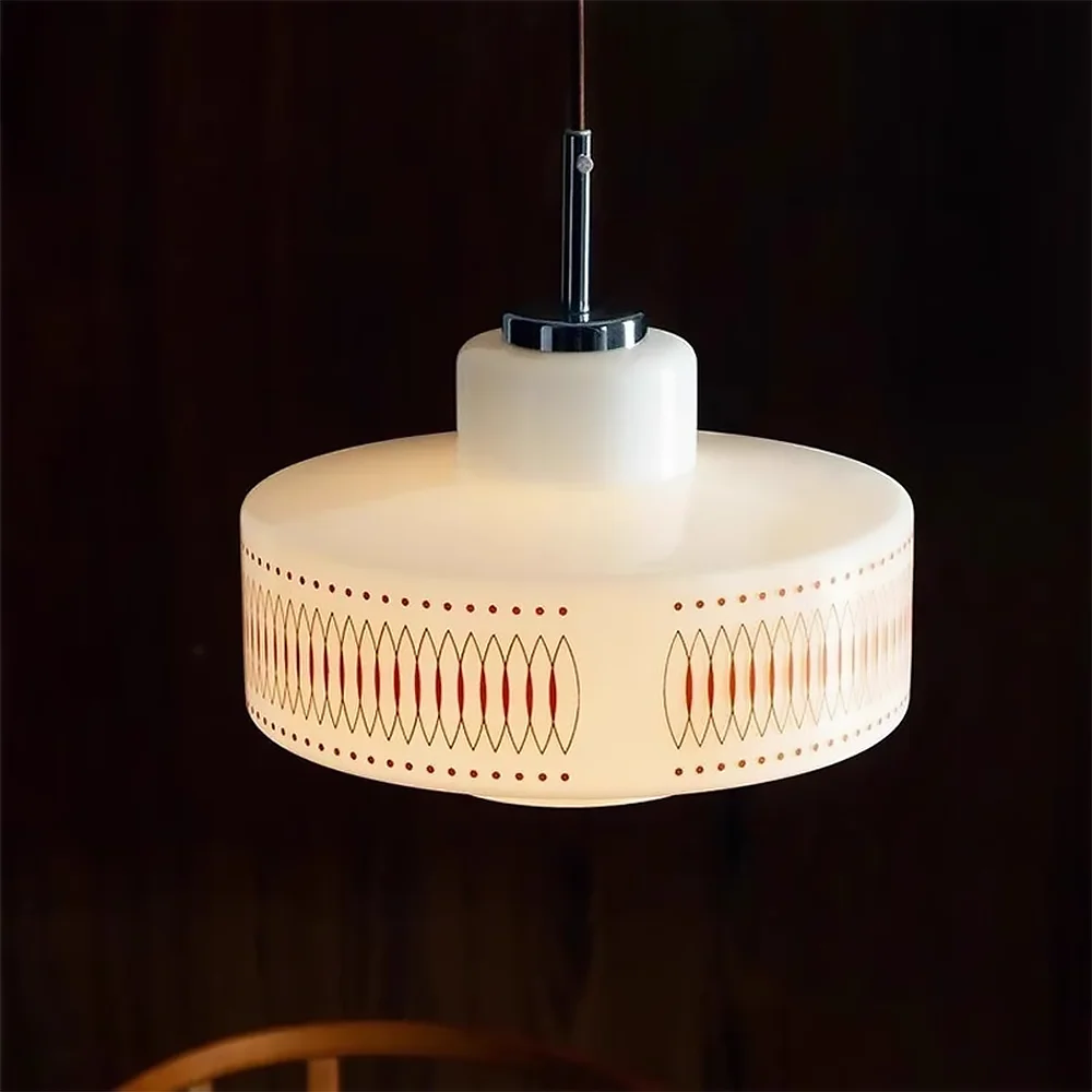 Подвесной светильник в скандинавском стиле стеклянный домашний декоративный