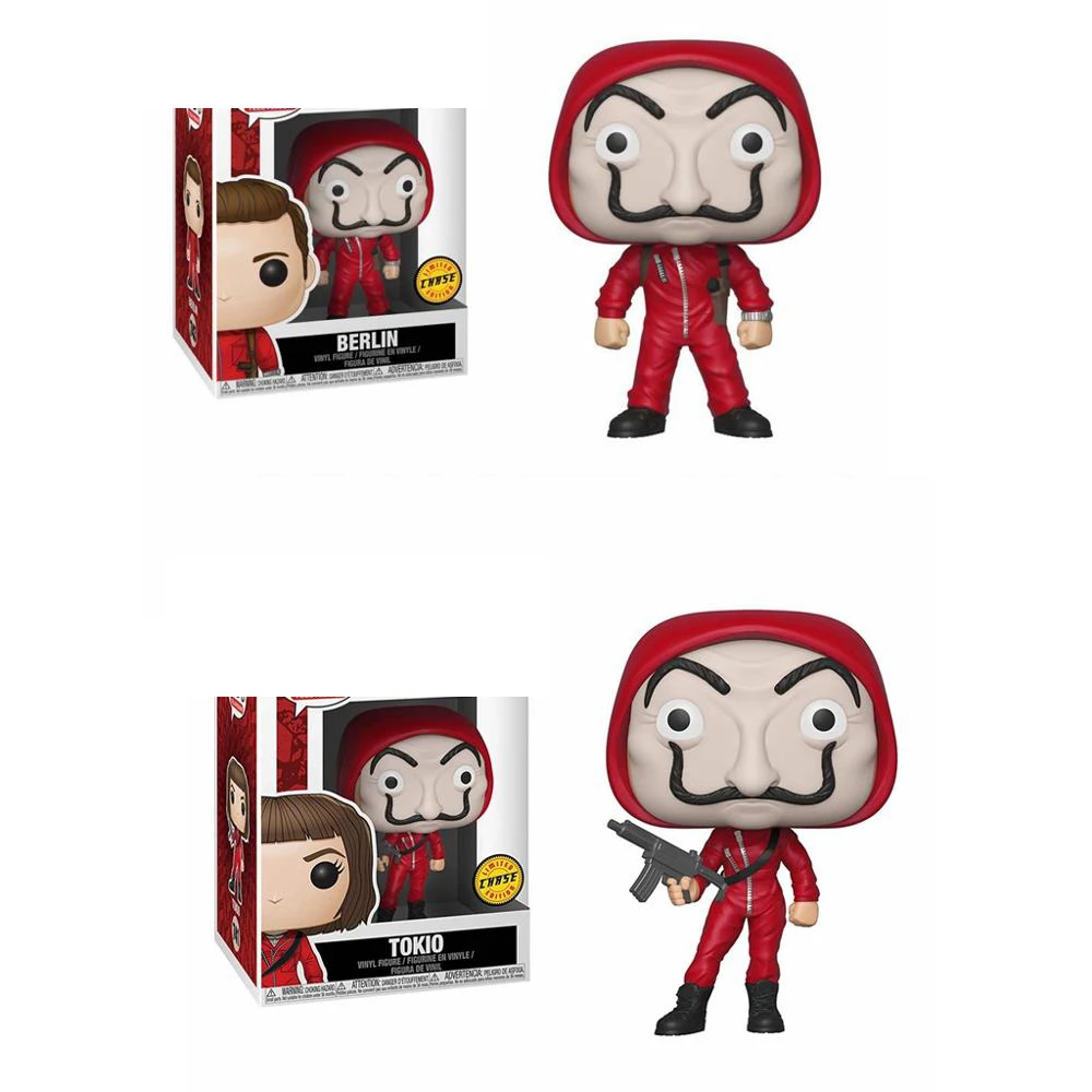Экшн-фигурки FUNKO La Casa De Papel Токио 741 # профессор Денвер Берлин 743 коллекционные