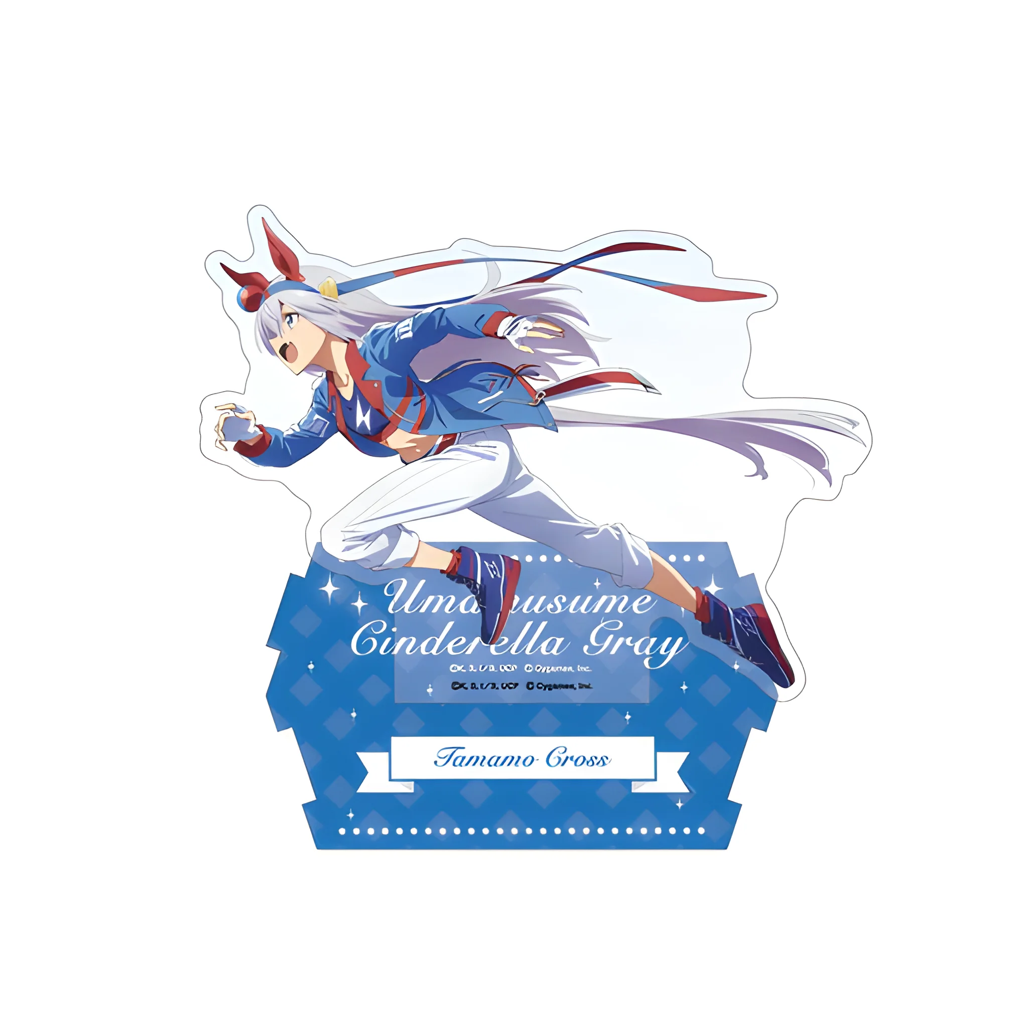 Фото Акриловая фигурка-подставка Umamusume: Pretty Derby 15 см Gold Ship Mejiro McQueen, модель для косплея, игрушка, подарок на день рождения, украшение, брелок №4