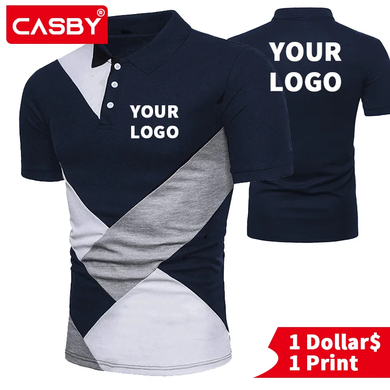 2020 повседневные футболки на заказ модные спортивные футболки-поло с графическим