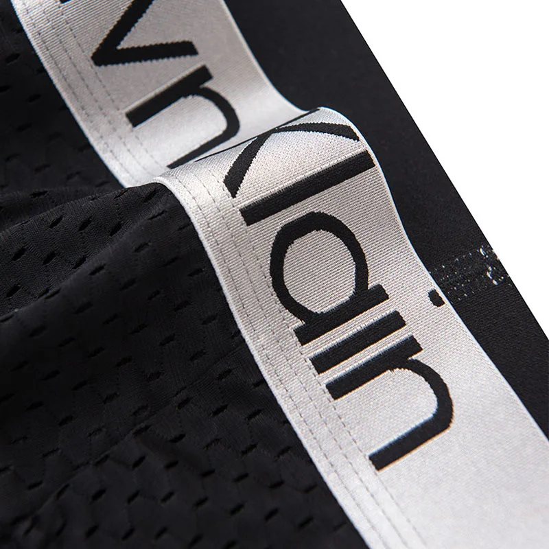 4PCS/Lot Mesh Hole Men Brief Underwear Men Panties Sexy Low Waist Male Briefs Underpants Comfortable Breathable Fashion 2023