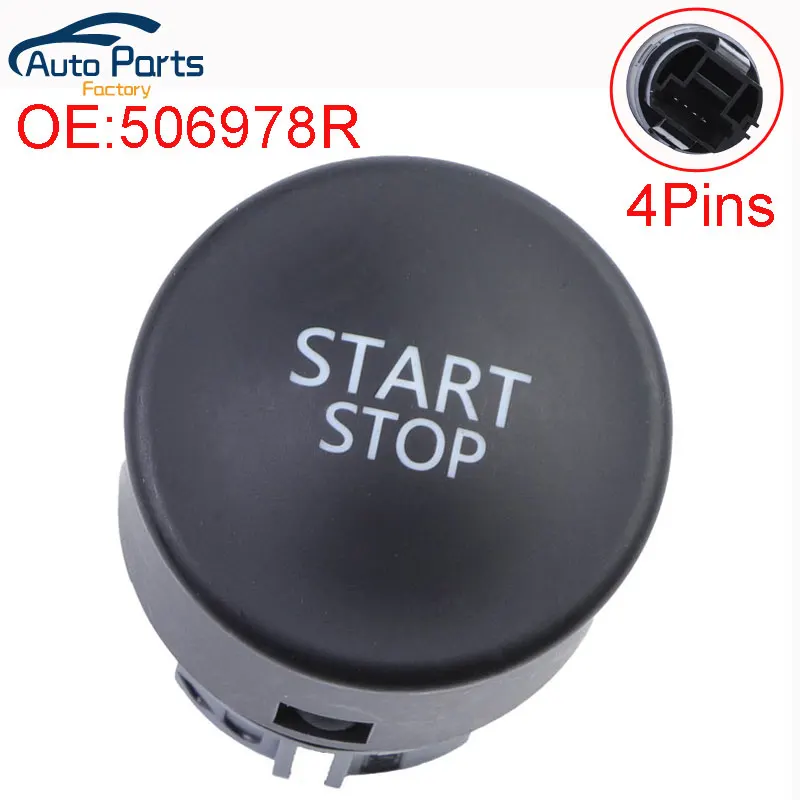 

Новая кнопка Зажигания для Renault Clio 2013-2016 506978R