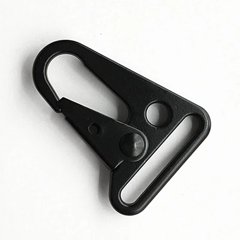 2PCS Olecranon Metal Hook Buckle Clasp Outdoor Tools EDC Gear Hunting Hiking Tactical Carabiner Strap Snap