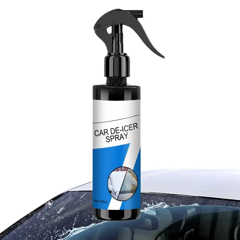 

100ml Snow Melting Spray Deicer Anti Icing, Defrosting Anti Frosting No Damage To Car Paint, Fast Ice Melting Spray Deicer