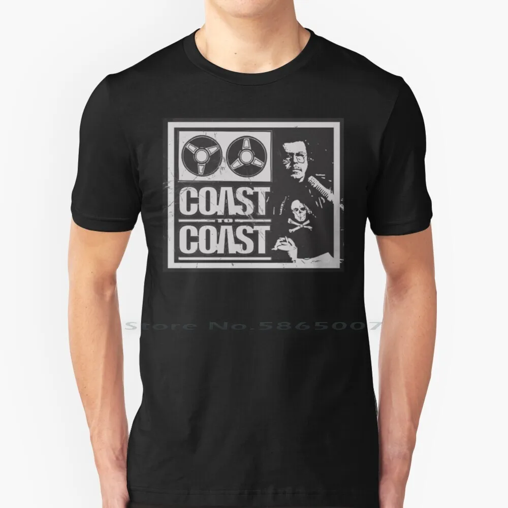 

Художественная футболка [состаренная] из 100% хлопка с надписью «Bell-Coast To Coast Am»