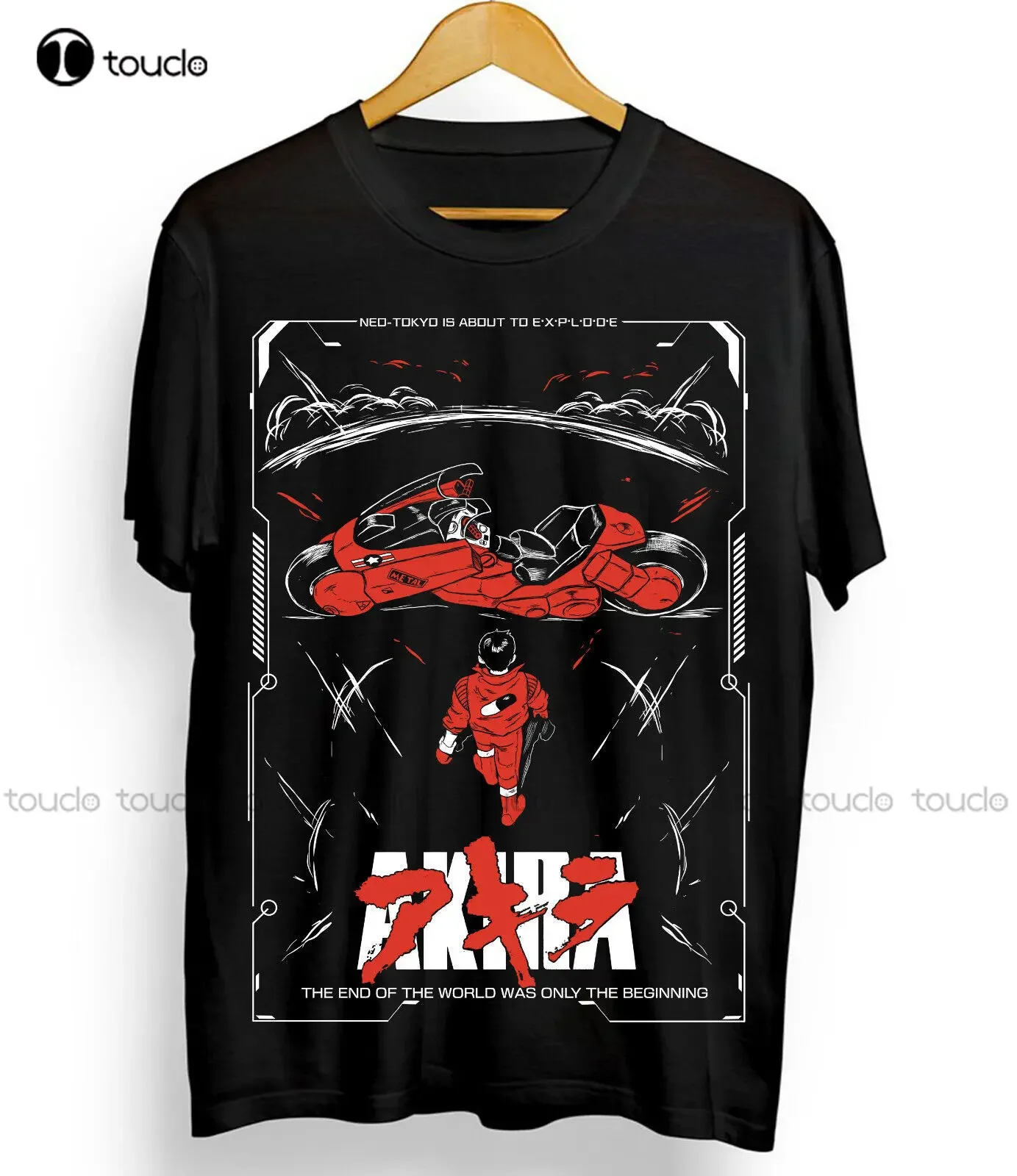 Фото Футболка Akira Manga Anime Kaneda Tetsuo Katsuhiro Otomo Neo Tokyo Футболка всех размеров Рождественский подарок Уличная футболка Xs-5Xl №1