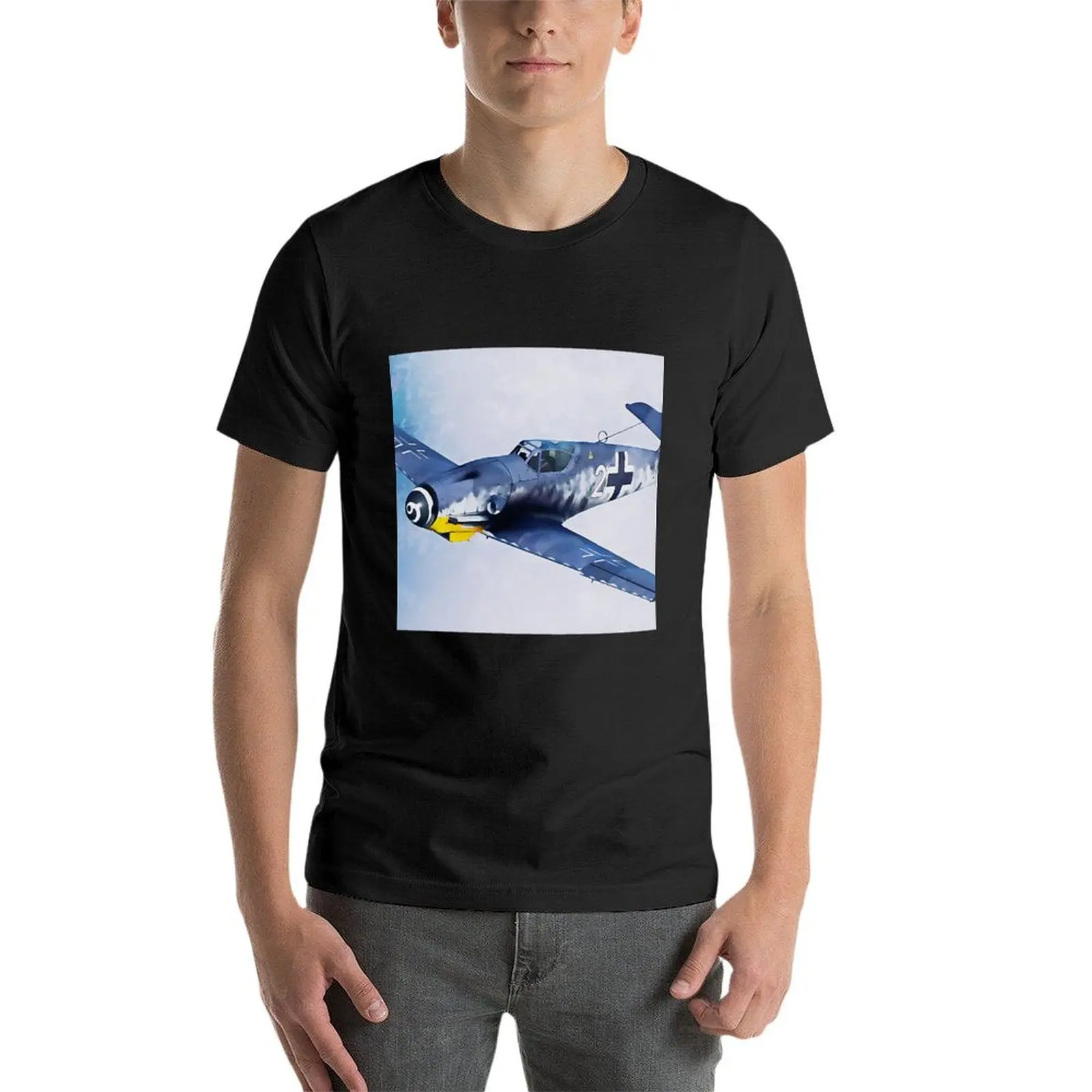 Футболка Messerschmitt BF 109K4 футболка с рисунком аниме essential Новая версия футболки