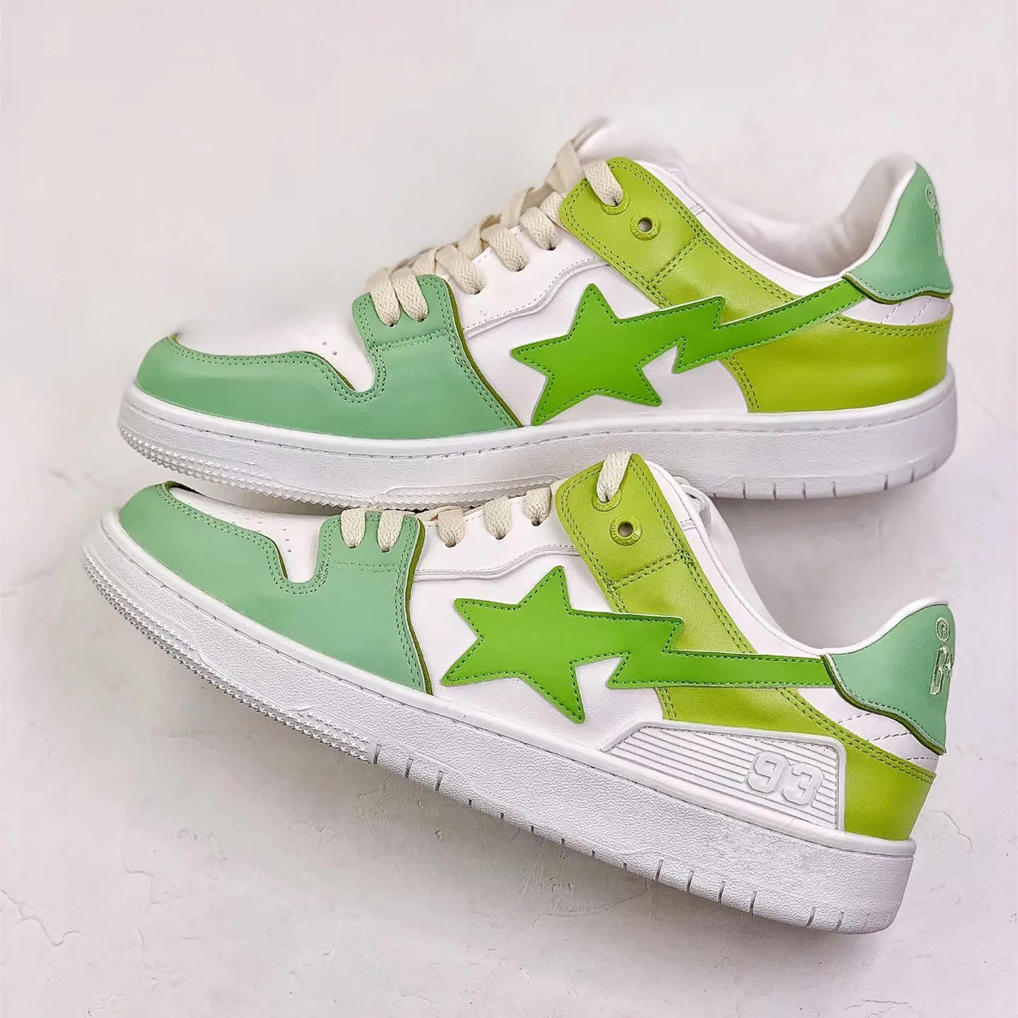 

Bapesta Sta Sk8 Snakers Skateboard Star Men's Women's Running Shoes