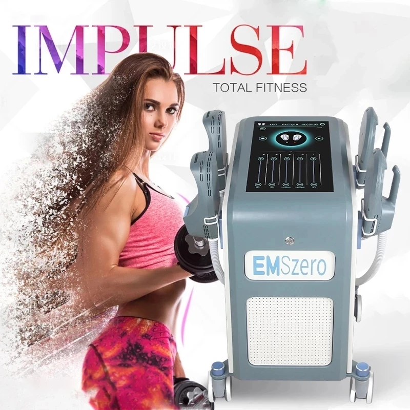 

EMSSLIM 4 Handles Rf Neo Emszero Rf Fems Body Slim Culpting Portable Ems lim Muscle Stimulator Machine 4 Handles Novasculpt