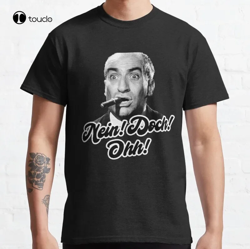 Неин! Але! Ох! Классическая футболка хлопковая модная унисекс летние женские