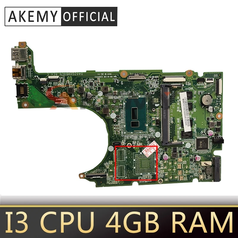 

For ACER Aspire R3-471T R3-471 Laptop Motherboard W/ NB I3 CPU MP411.007 NBMP411007 DA0ZQXMB8E0 DDR3 4 GB RAM Test Ok Mainboard