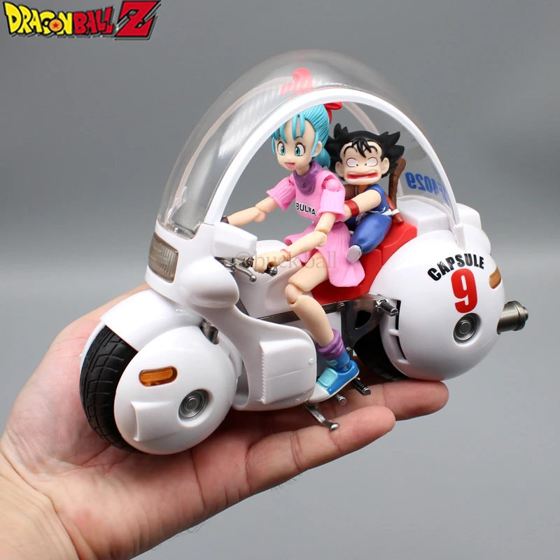 

Аниме-фигурка дракона жемчуга, мотоцикл бульмы с Гоку, капсуле9, экшн-фигурка, 14 см, искусственная кукла, коллекционная игрушка, подарок