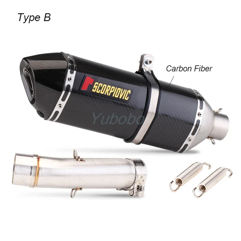 2007-2020 модифицированный без шнуровки мотоциклетный глушитель CB400 коллектор