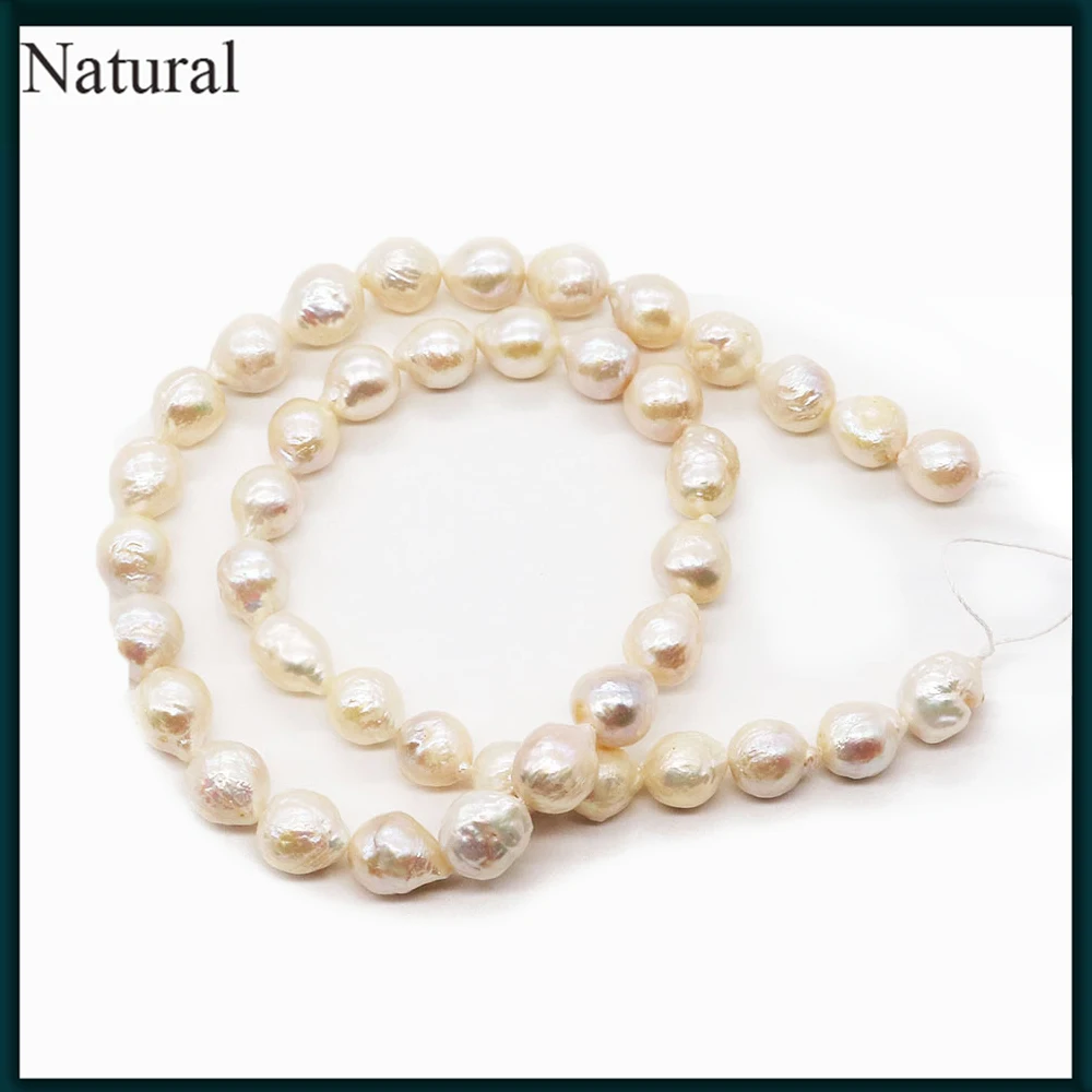 

10pcs Natural Freshwater Edison White Irregular Pearl Retro Jewelry Women DIY Pearl Necklace Pendant Jewelry Accessories 9-10mm