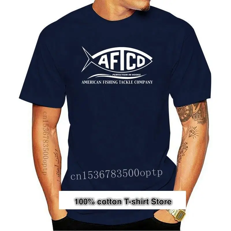 

AFTCO-Camiseta de equipo de pesca americano para hombre, nueva