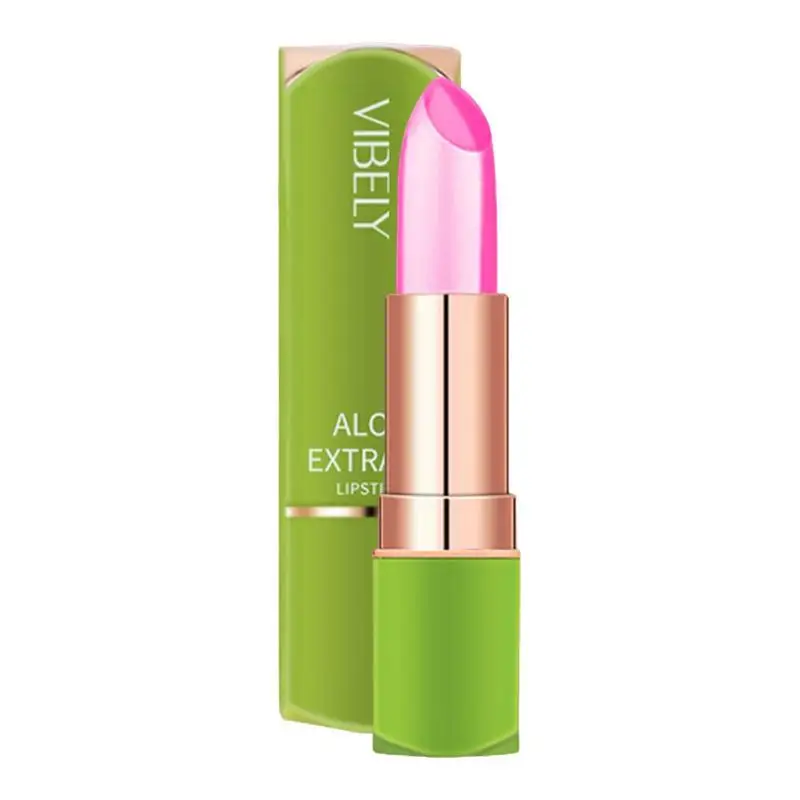 

Aloe Lipsticks Temperature Color Change Lip Care Lip Gloss Repair Moisturizing Lip Balm Aloe Lip Care Jelly Lipstick