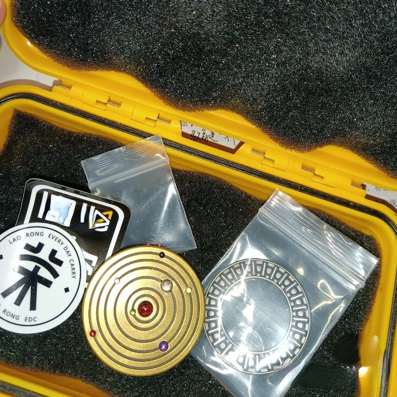 Second-Hand EDC Solar System Ppb Brass Box with Complete Accessories