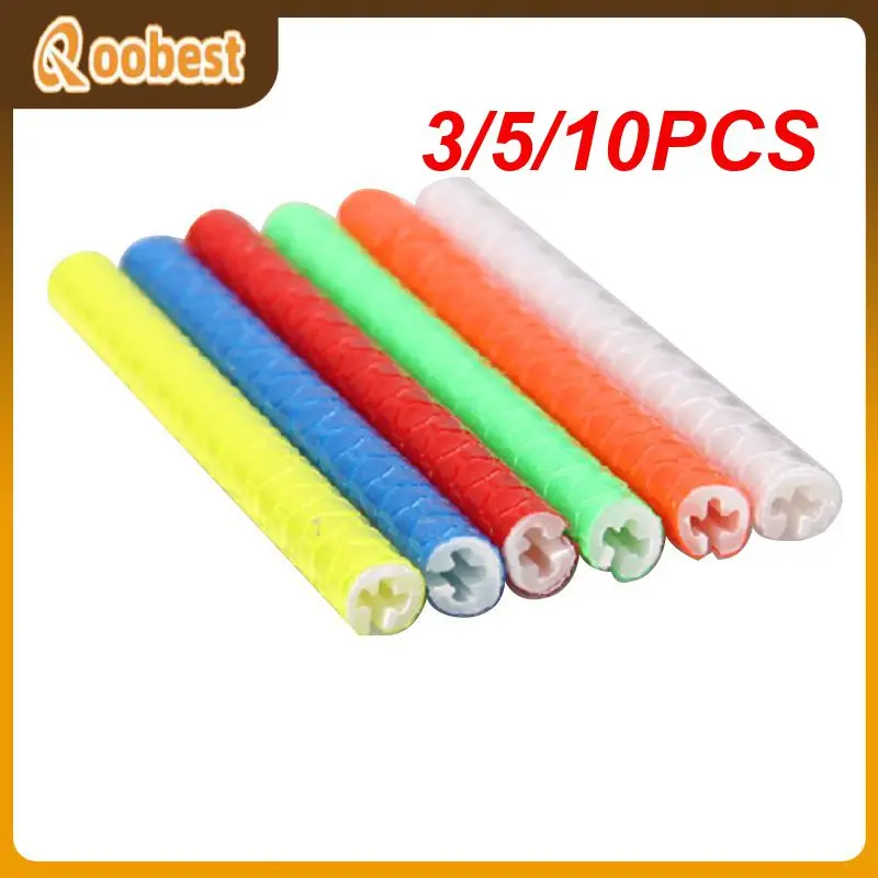 

3/5/10PCS Bicycle Wheel Rim Spoke Mount Clip Tube Warning Light Night Cycling Reflective Strips Reflector Bicycle Accessories