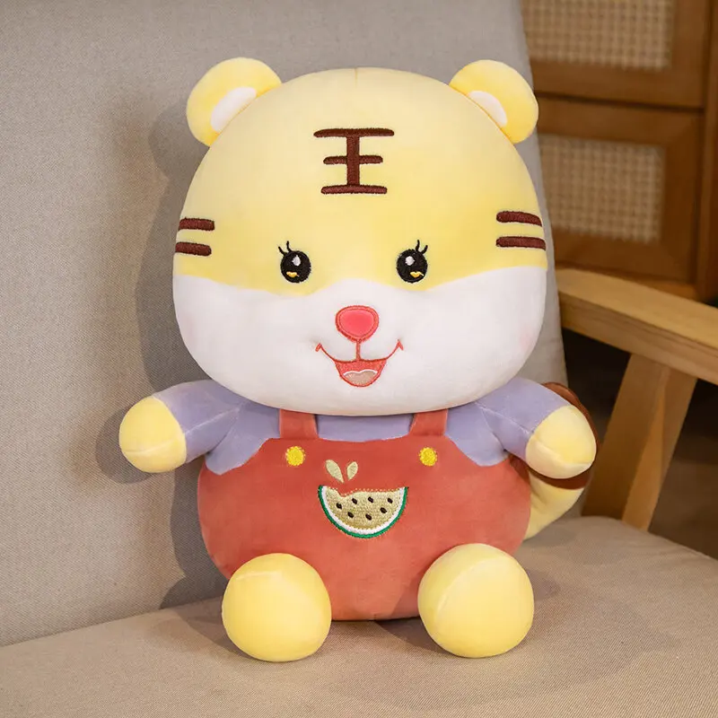 Мягкие игрушки-животные кукла реальная жизнь тигр плюшевая игрушка детские