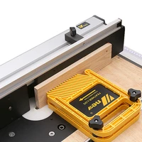 1pcs multi purpose double featherboards extended feather loc board set miter gauge slot woodworking saw table safety tools gf908