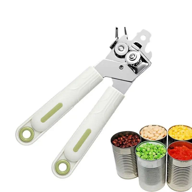 

Hand-Held Bottle Opener Effort-Saving Can Lid Cutter With Hanger Hole Dishes Cooking Gadgets For Canned Fruits Canned Tuna