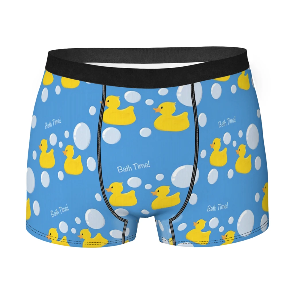 

Blue Men Boxer Briefs Underwear Rubber Duck Highly Breathable High Quality Gift Idea