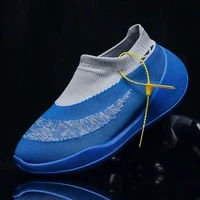new casual sneakers breathable comfortable mens garden shoes slip on non slip outdoor casual shoes fashion mens socks shoes