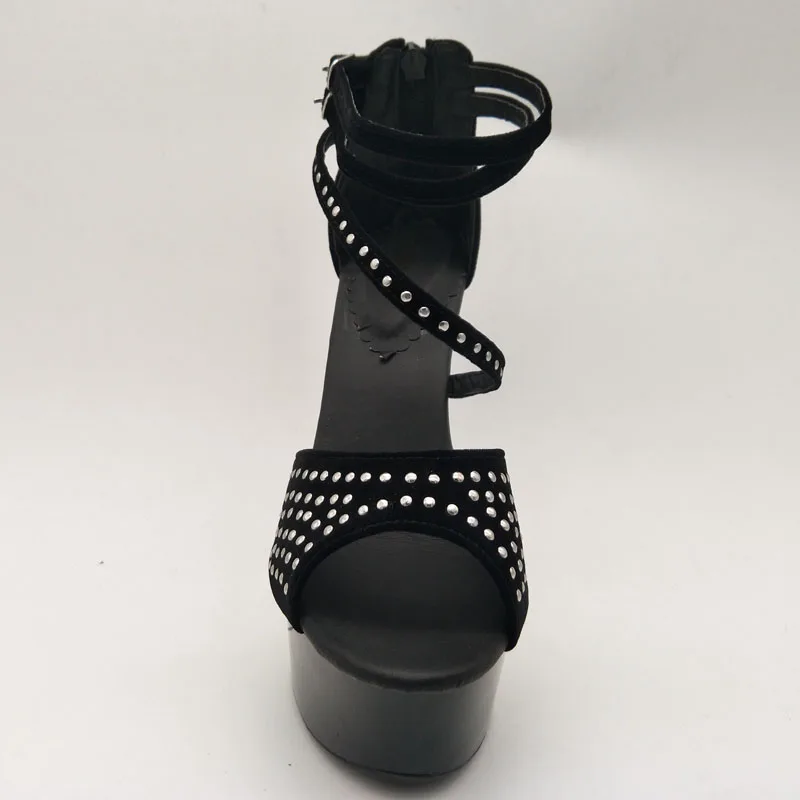 LAIJIANJINXIA/Новые пикантные экзотические туфли из искусственной кожи для танцев на