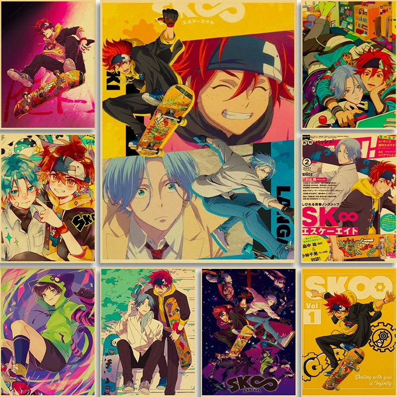

Japanese Anime SK8 Unlimited Poster HD Poster Canvas Painting Home Decoration Study Bedroom Painting