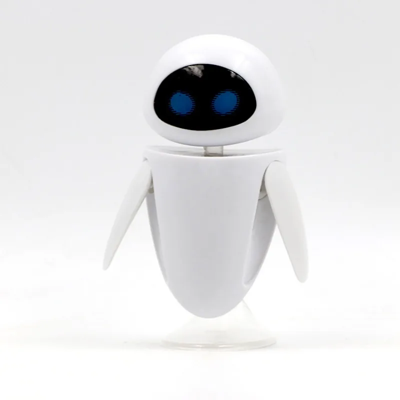 Фото Коллекционная фигурка робота Wall-E и EVE из ПВХ, модель игрушки, кукла, аниме, подарок на Рождество и день рождения №2