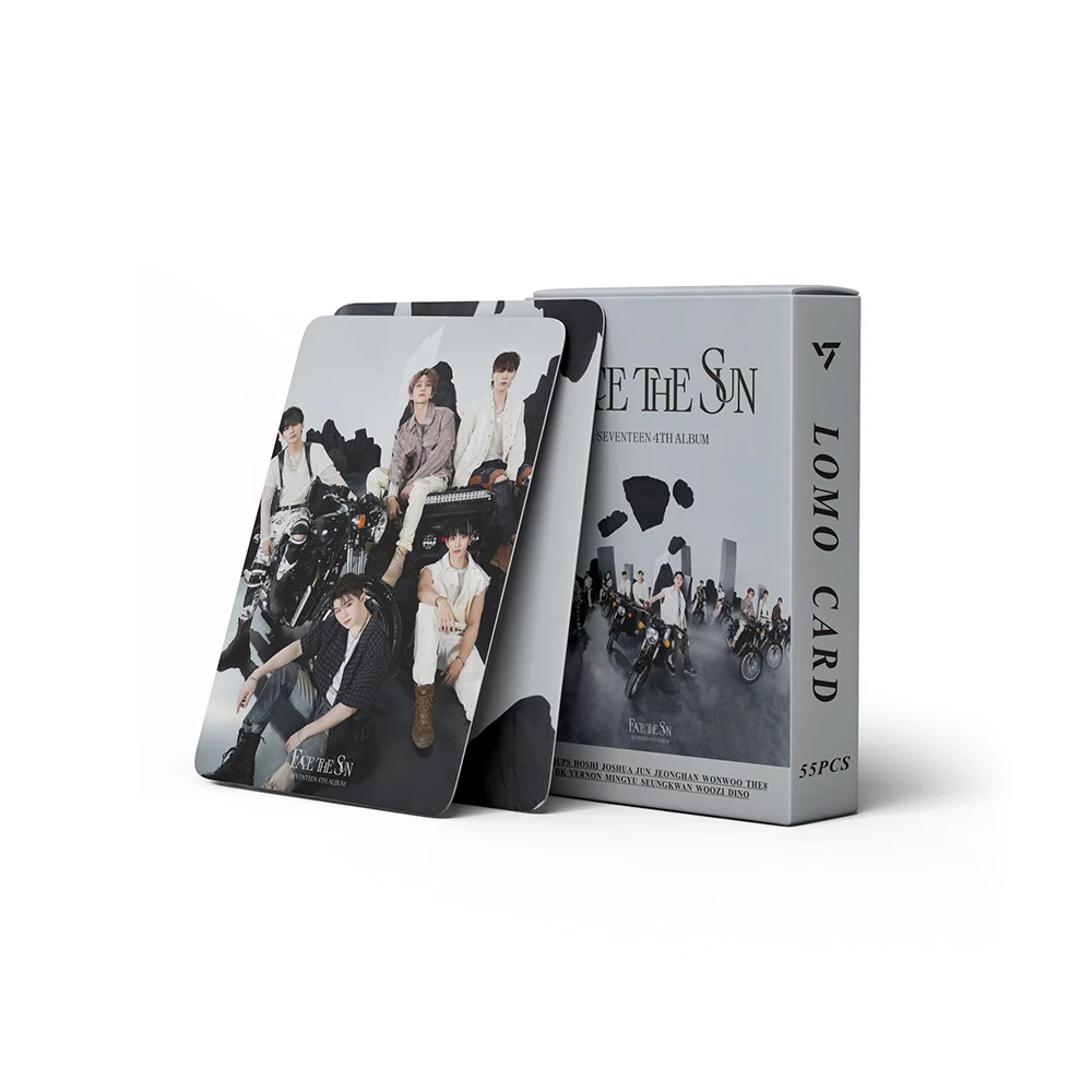 Kpop SEVENTEEN Lomo Cards Face the Sun POWER OF LOVE альбом Card Seventeen Photocard ваш выбор открытки для