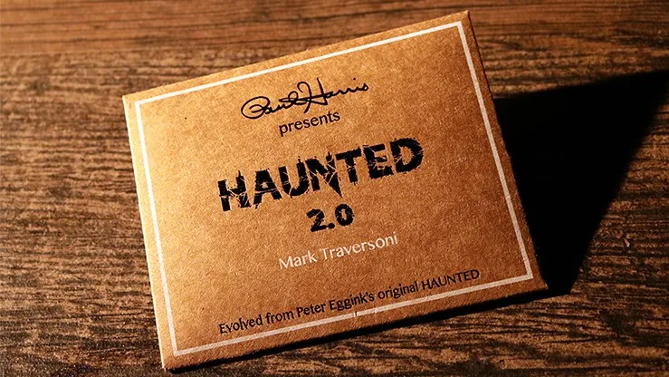 

Paul Harris Presents Haunted 2.0 Card Appearing From Deck Magia Close Up Street Illusions Gimmicks Mentalism Magic Tricks Props